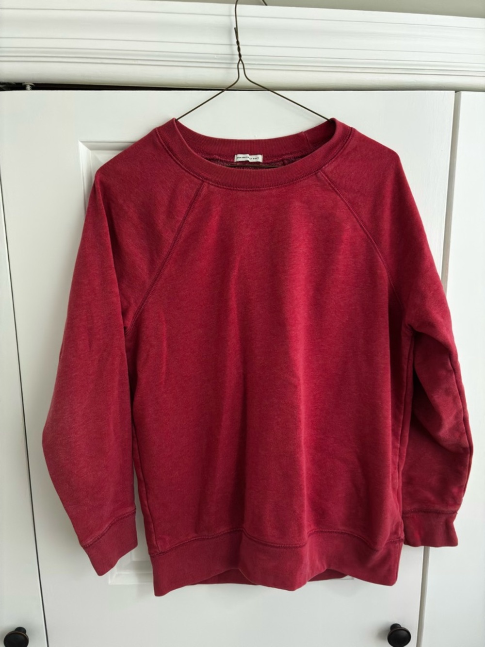 American Eagle Outfitters Red Crewneck Sweatshirt